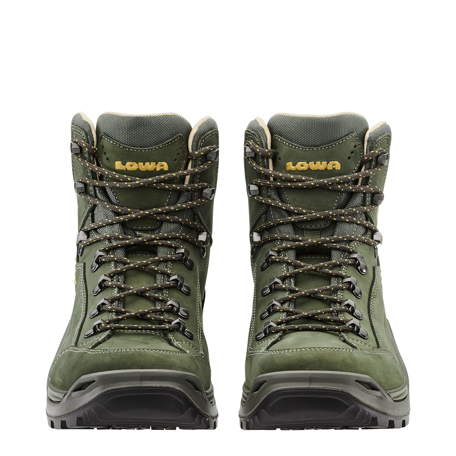 Lowa Renegade Evo LL Mid - Olive/Mustard - 41 1/2 (UK 7.5) uw specialist in outdoor, wintersport, hockey en meer Lowa Renegade Evo LL Mid - Olive/Mustard - 41 1/2 (UK 7.5) uw specialist in outdoor, wintersport, hockey en meer
