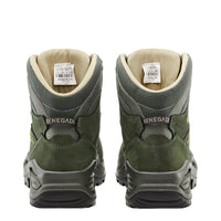 Men's LOWA RENEGADE EVO LL MID hiking boot in OLIVE/MUSTARD for hiking. SKU 3119707898
