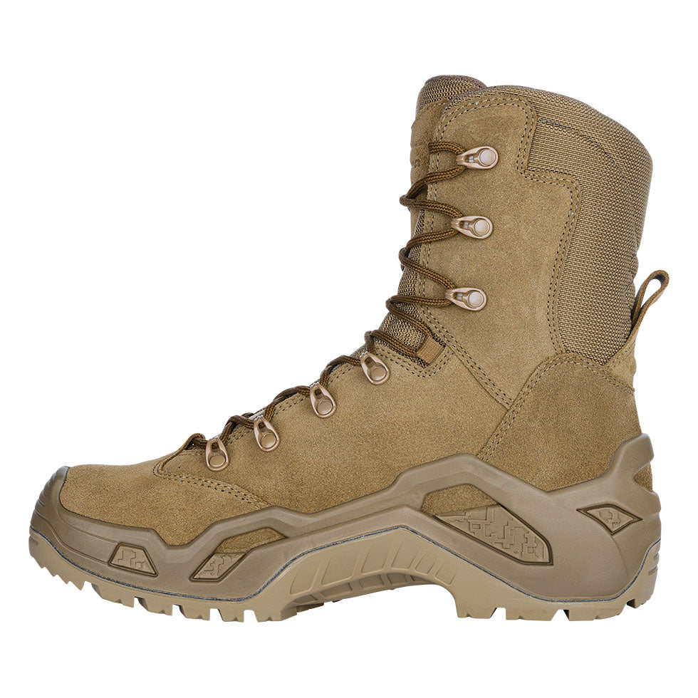 Women's LOWA Z-8S GTX C WS tactical boot in COYOTE OP with GORE-TEX waterproof protection for tactical and duty use. SKU 3206840731