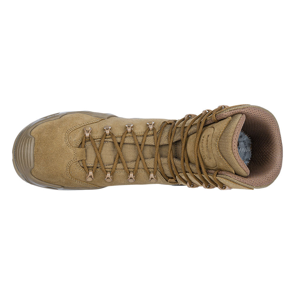 Women's LOWA Z-8S GTX C WS tactical boot in COYOTE OP with GORE-TEX waterproof protection for tactical and duty use. SKU 3206840731