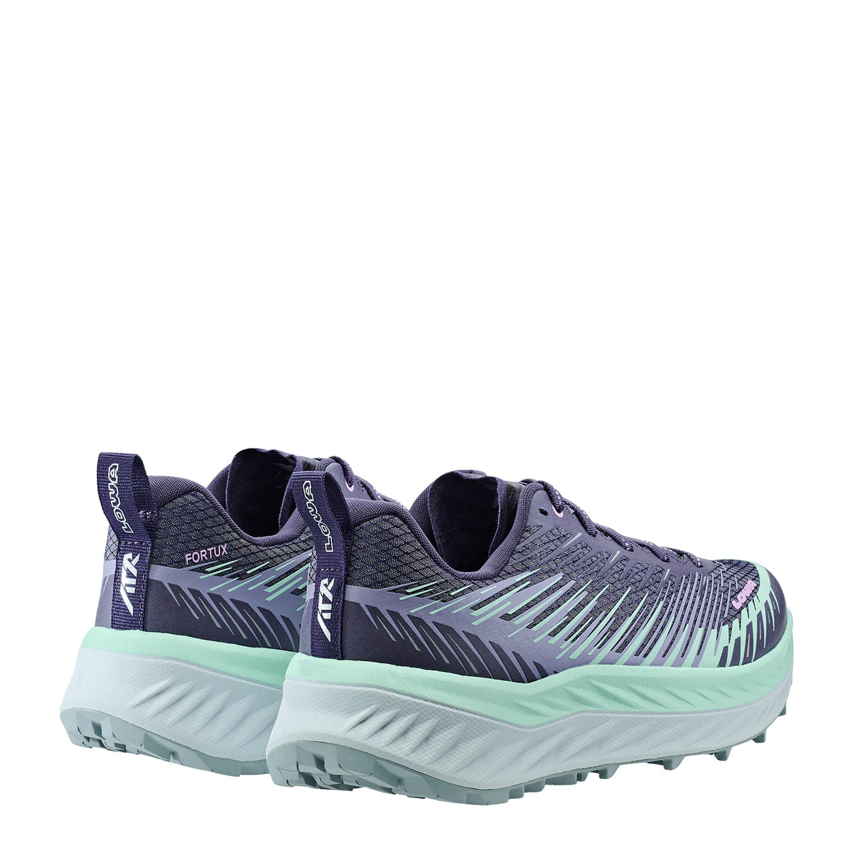 Women's LOWA FORTUX WS trail running shoe in PLUM/LILAC for trail running and tactical and duty use. SKU 3206935503