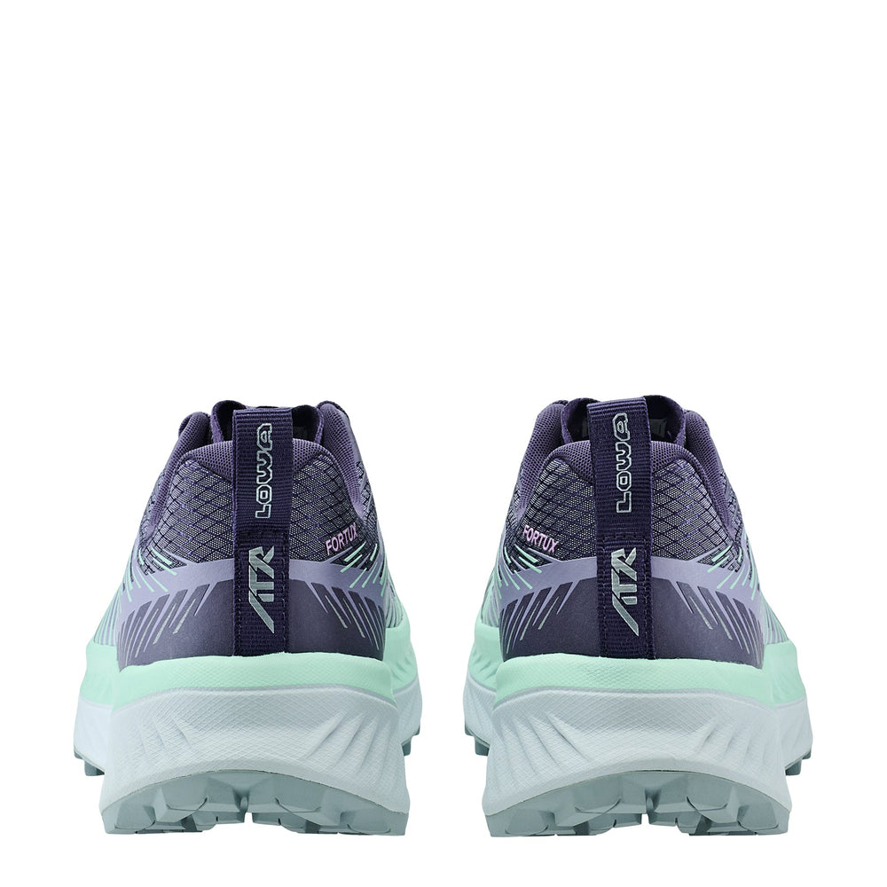 Women's LOWA FORTUX WS trail running shoe in PLUM/LILAC for trail running and tactical and duty use. SKU 3206935503