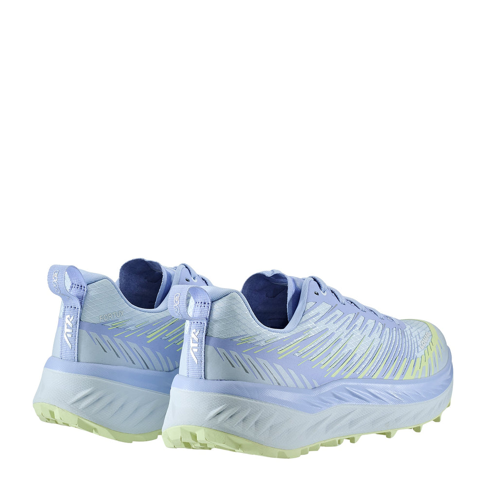 Women's LOWA FORTUX WS trail running shoe in MISTY BLUE/MINT for trail running and tactical and duty use. SKU 3206939590