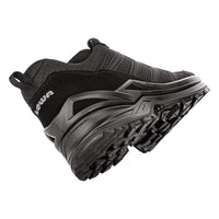 Women's LOWA INNOX PRO GTX LO TF WS hiking shoe in BLACK (NEW GTX) and BLACK with GORE-TEX waterproof protection for hiking and tactical and duty use. SKU 3208320999, 3218320999