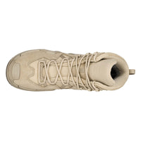 Women's LOWA ZEPHYR MK2 GTX MID WS tactical boot in DESERT with GORE-TEX waterproof protection for tactical and duty use. SKU 3208540410