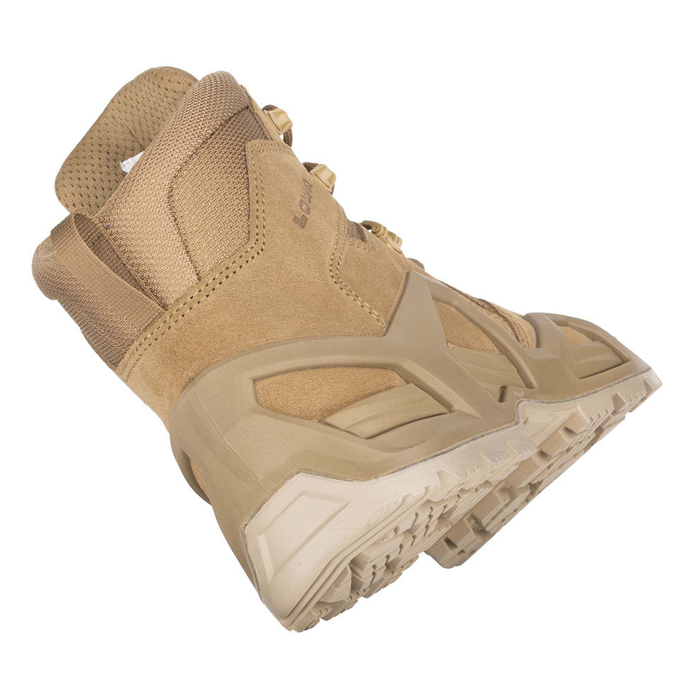 Women's LOWA ZEPHYR MK2 MID WS tactical boot in COYOTE OP for tactical and duty use. SKU 3208560731