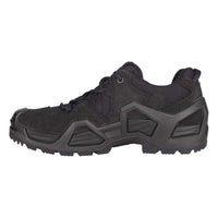 Women's LOWA ZEPHYR MK2 GTX LO WS tactical shoe in BLACK with GORE-TEX waterproof protection for tactical and duty use. SKU 3208900999