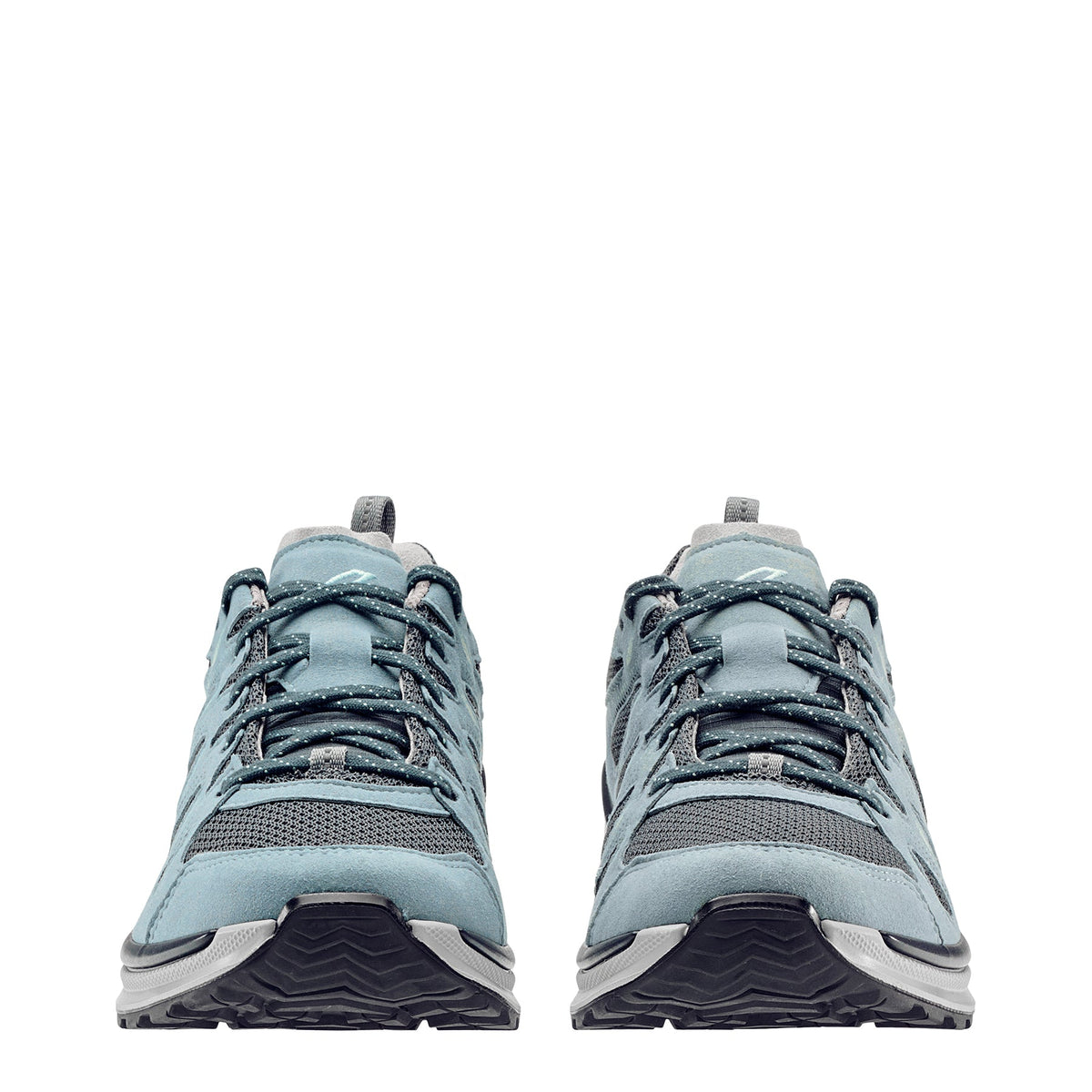 Women's LOWA INNOX EVO II LO WS hiking shoe in SMOKE BLUE/SLATE BLUE for hiking. SKU 3214206663