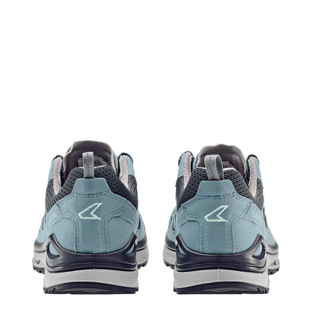 Women's LOWA INNOX EVO II LO WS hiking shoe in SMOKE BLUE/SLATE BLUE for hiking. SKU 3214206663