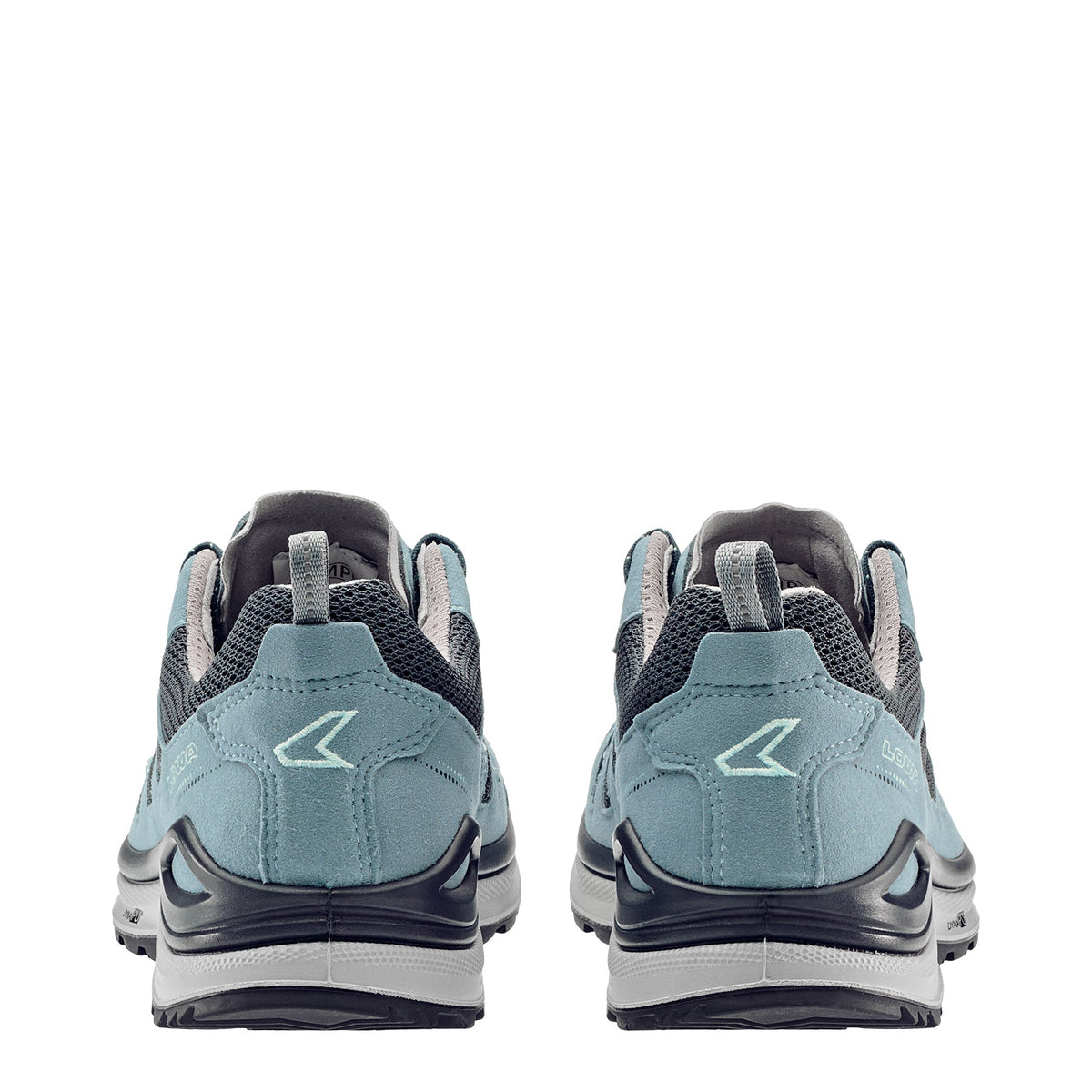 Women's LOWA INNOX EVO II LO WS hiking shoe in SMOKE BLUE/SLATE BLUE for hiking. SKU 3214206663