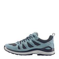 Women's LOWA INNOX EVO II LO WS hiking shoe in SMOKE BLUE/SLATE BLUE for hiking. SKU 3214206663