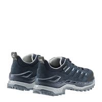 Women's LOWA INNOVO GTX LO WS hiking shoe in NAVY/ARCTIC with GORE-TEX waterproof protection for hiking. SKU 3215506967