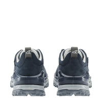 Women's LOWA INNOVO GTX LO WS hiking shoe in NAVY/ARCTIC with GORE-TEX waterproof protection for hiking. SKU 3215506967