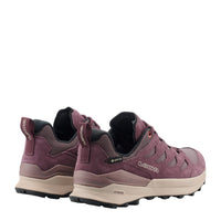 Women's LOWA TETONIX GTX LO WS hiking shoe in BROWN ROSE/PANNA with GORE-TEX waterproof protection for hiking. SKU 3215905129
