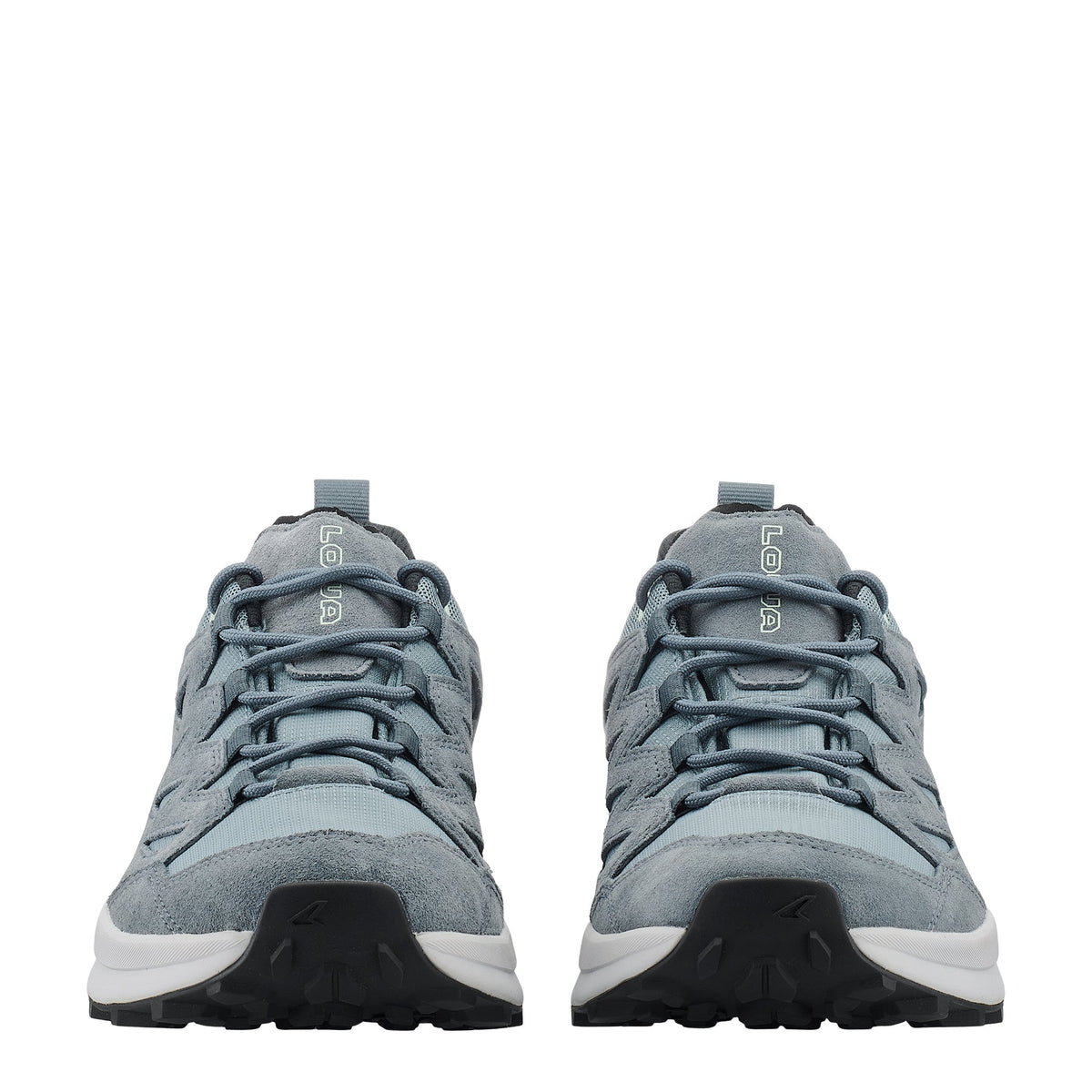 Women's LOWA TETONIX GTX LO WS hiking shoe in SMOKE BLUE/SLATE BLUE with GORE-TEX waterproof protection for hiking. SKU 3215906663