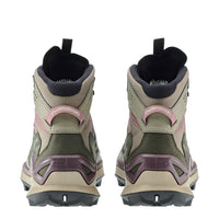 Women's LOWA MADDOX PRO GTX MID WS hiking boot in DESERT/OLD ROSE with GORE-TEX waterproof protection for hiking. SKU 3216204940