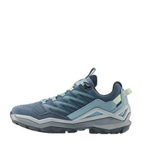 Women's LOWA MADDOX PRO GTX LO WS hiking shoe in SMOKE BLUE/SLATE BLUE with GORE-TEX waterproof protection for hiking. SKU 3216306663