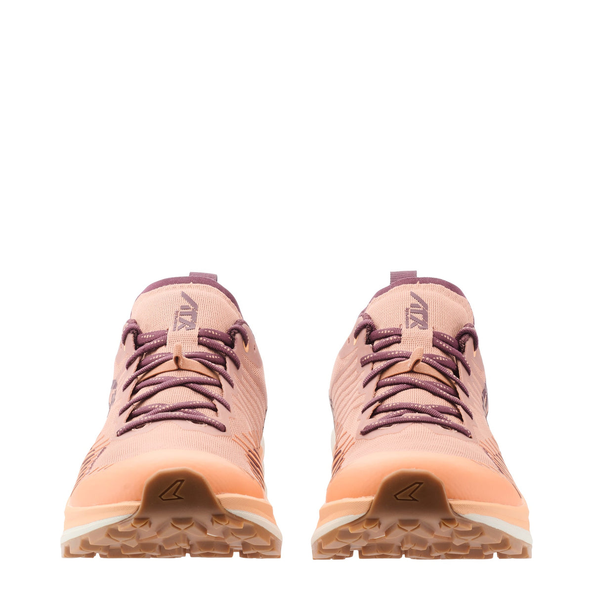 Women's LOWA AMPLUX 2 WS trail running shoe in BURGUNDY/CLAY for trail running. SKU 3216803708