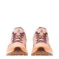 Women's LOWA AMPLUX 2 WS trail running shoe in BURGUNDY/CLAY for trail running. SKU 3216803708