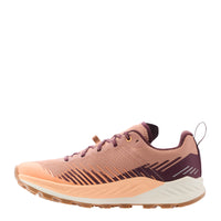 Women's LOWA AMPLUX 2 WS trail running shoe in BURGUNDY/CLAY for trail running. SKU 3216803708