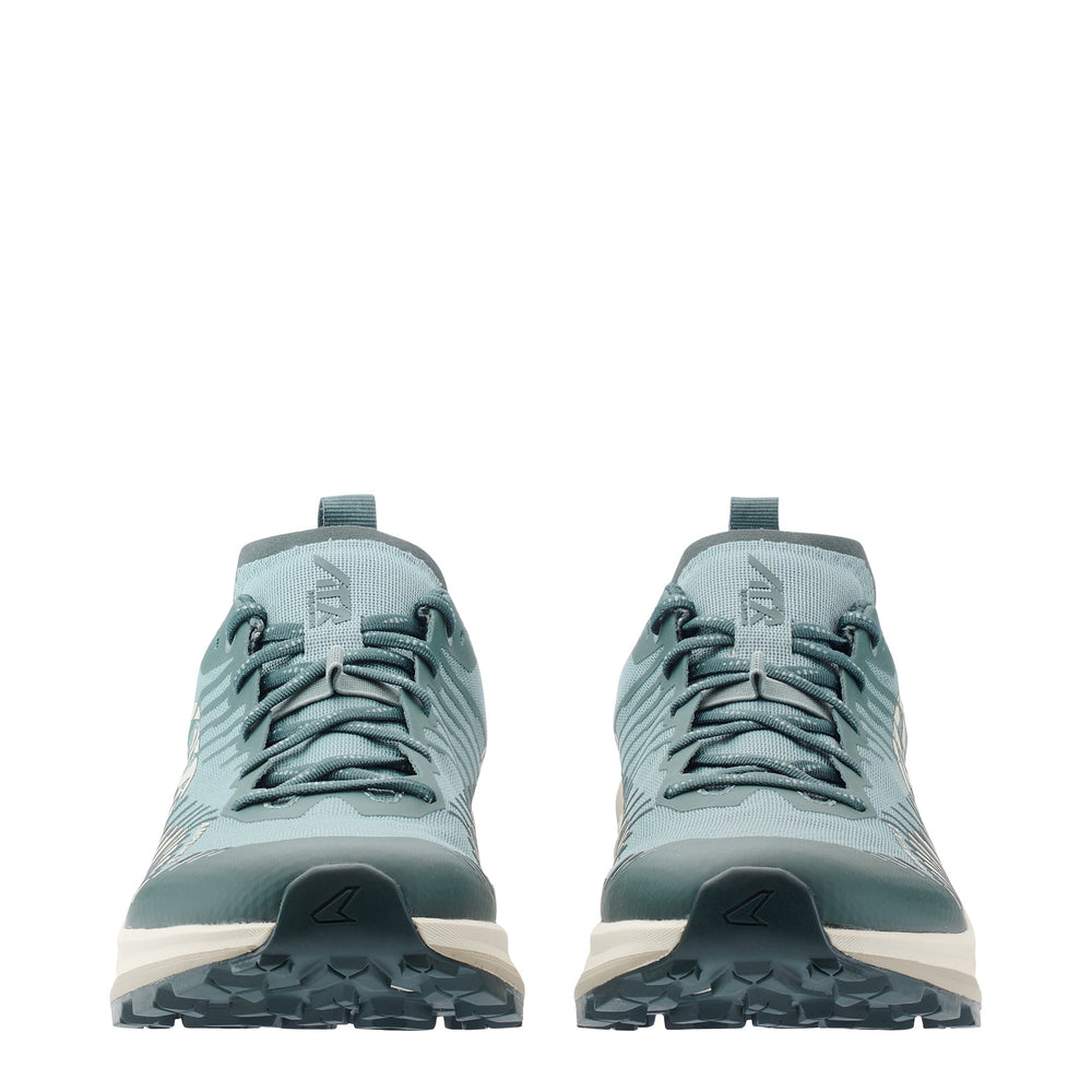 Women's LOWA AMPLUX 2 WS trail running shoe in SMOKE BLUE/SLATE BLUE for trail running. SKU 3216806663