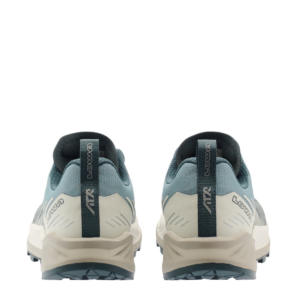 Women's LOWA AMPLUX 2 WS trail running shoe in SMOKE BLUE/SLATE BLUE for trail running. SKU 3216806663