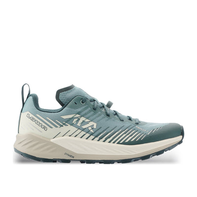 Women's LOWA AMPLUX 2 WS trail running shoe in SMOKE BLUE/SLATE BLUE for trail running. SKU 3216806663
