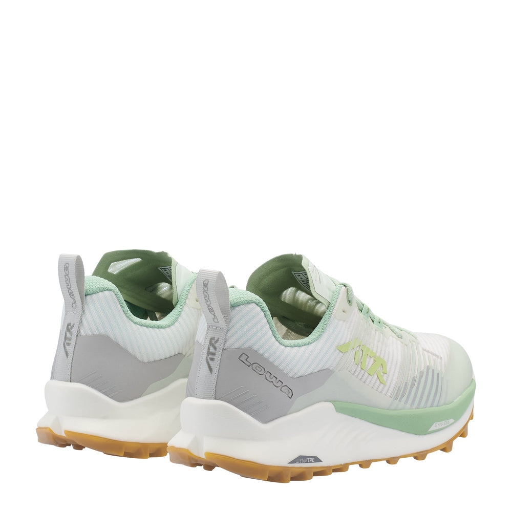 Women's LOWA MADRIX WS trail running shoe in MILKY GREEN/WHITE for trail running. SKU 3218407201