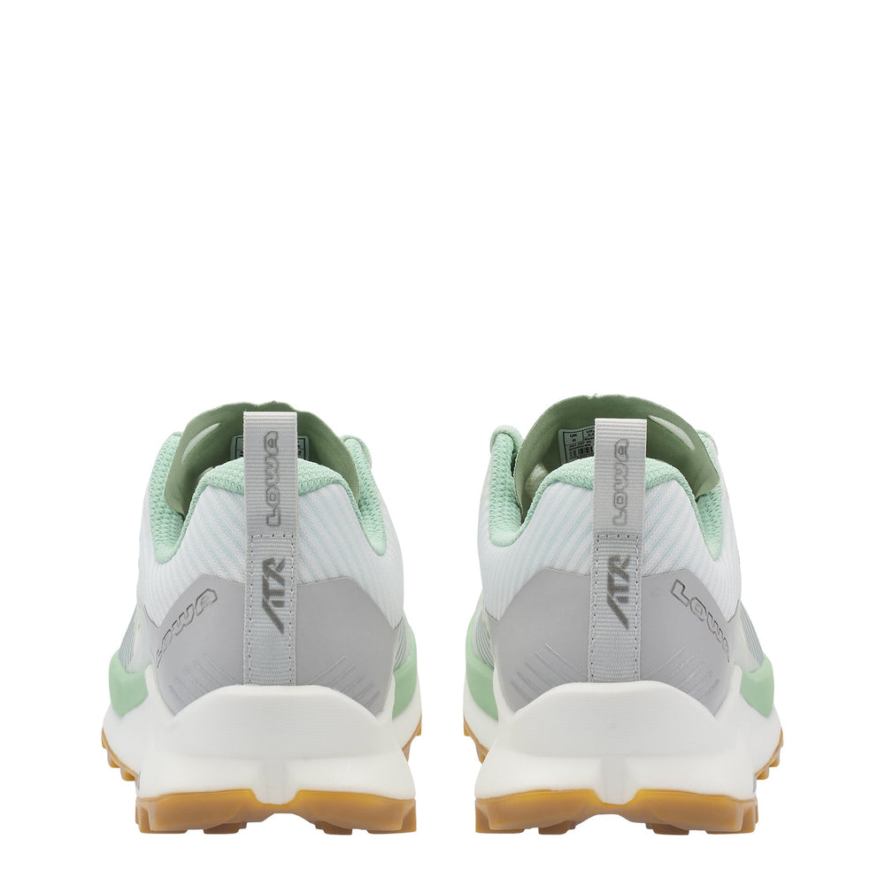 Women's LOWA MADRIX WS trail running shoe in MILKY GREEN/WHITE for trail running. SKU 3218407201