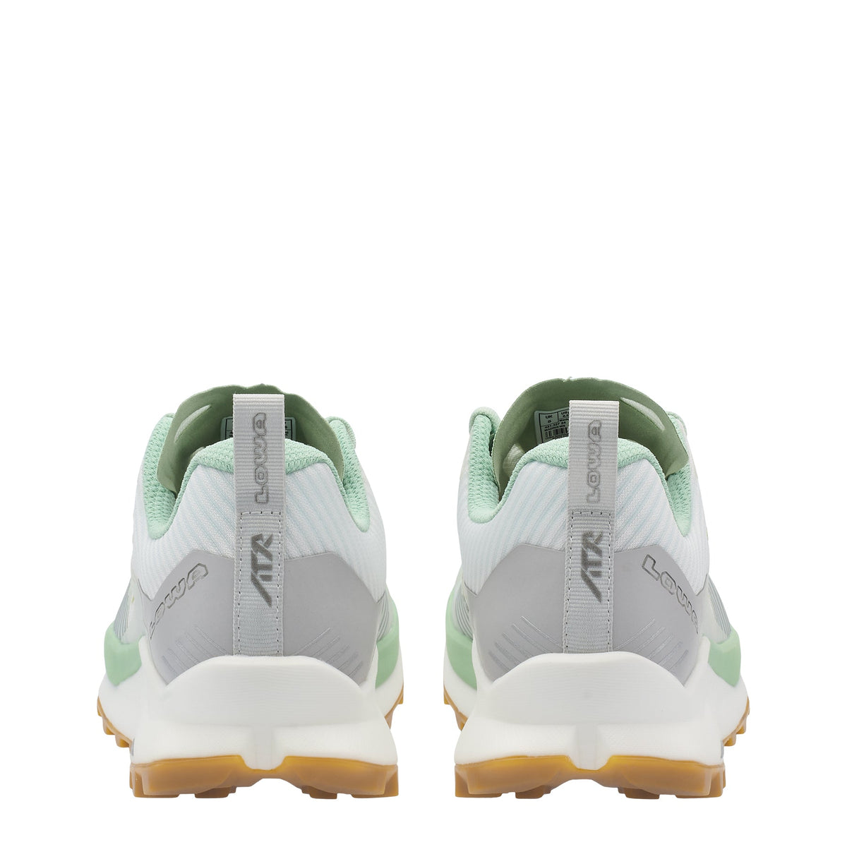 Women's LOWA MADRIX WS trail running shoe in MILKY GREEN/WHITE for trail running. SKU 3218407201