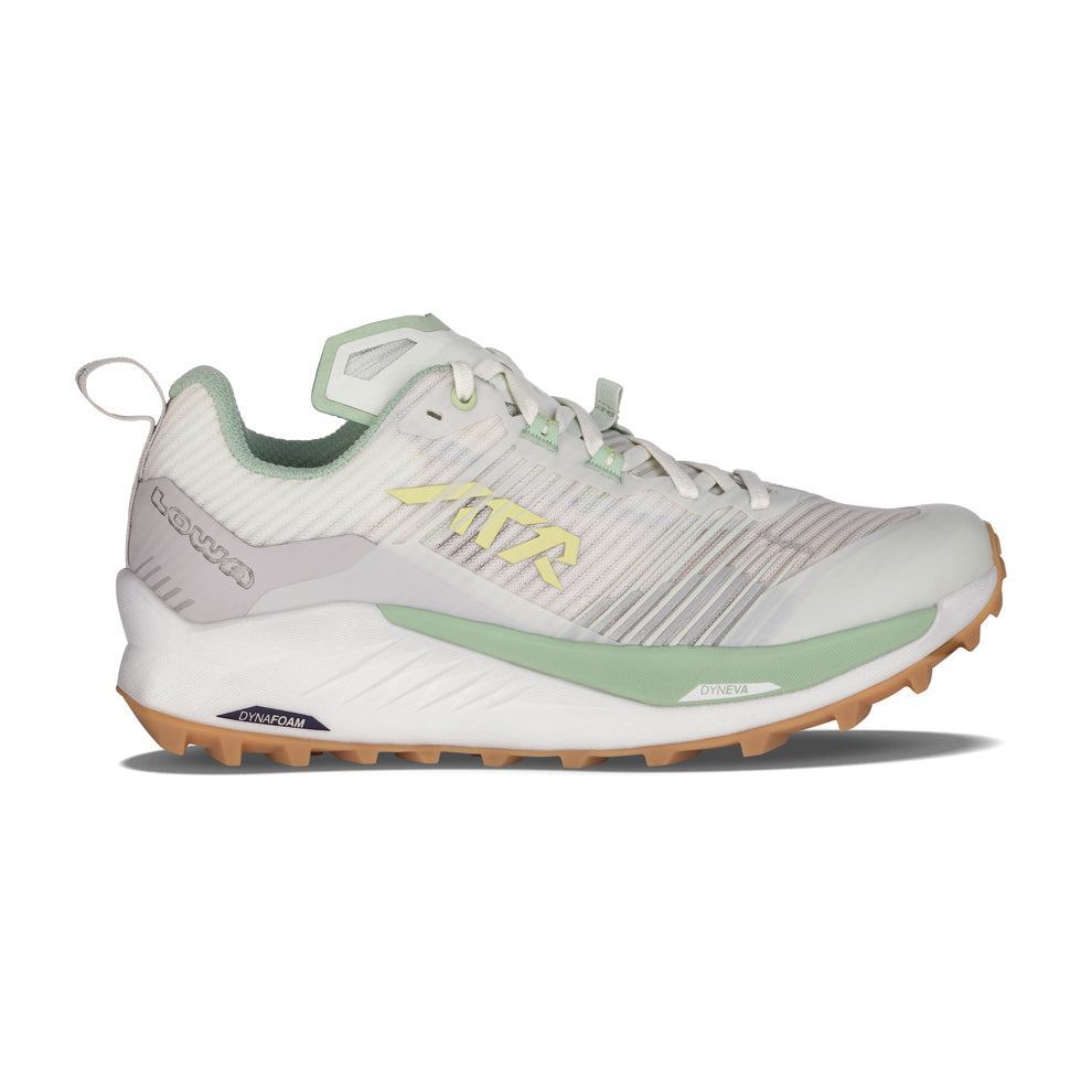 Women's LOWA MADRIX WS trail running shoe in MILKY GREEN/WHITE for trail running. SKU 3218407201