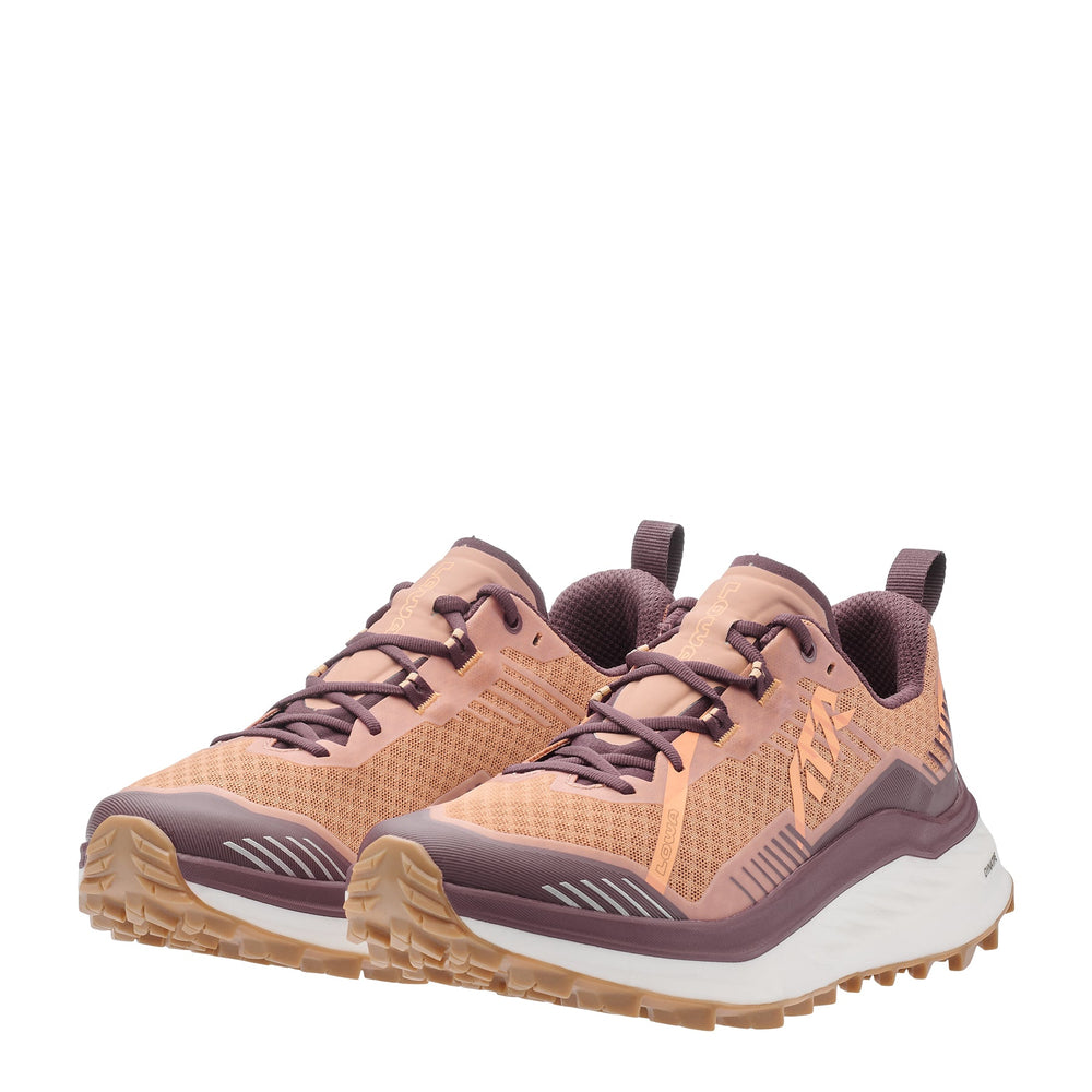 Women's LOWA SKYTERRA WS trail running shoe in BURGUNDY/CLAY for trail running. SKU 3218703708