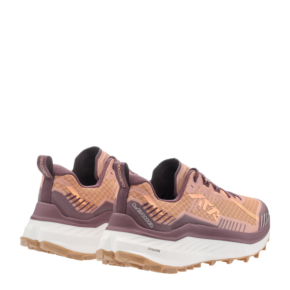Women's LOWA SKYTERRA WS trail running shoe in BURGUNDY/CLAY for trail running. SKU 3218703708