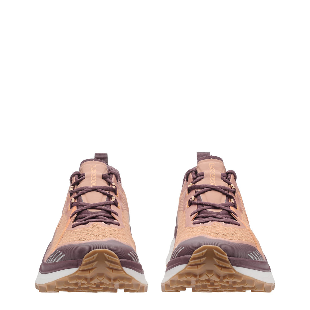 Women's LOWA SKYTERRA WS trail running shoe in BURGUNDY/CLAY for trail running. SKU 3218703708