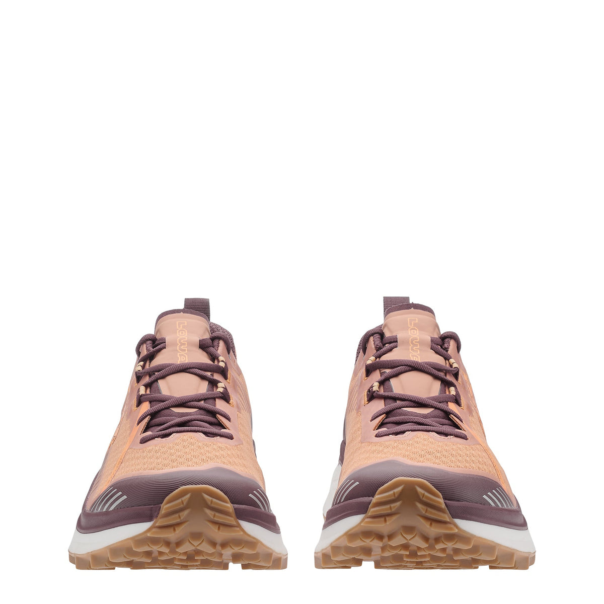 Women's LOWA SKYTERRA WS trail running shoe in BURGUNDY/CLAY for trail running. SKU 3218703708