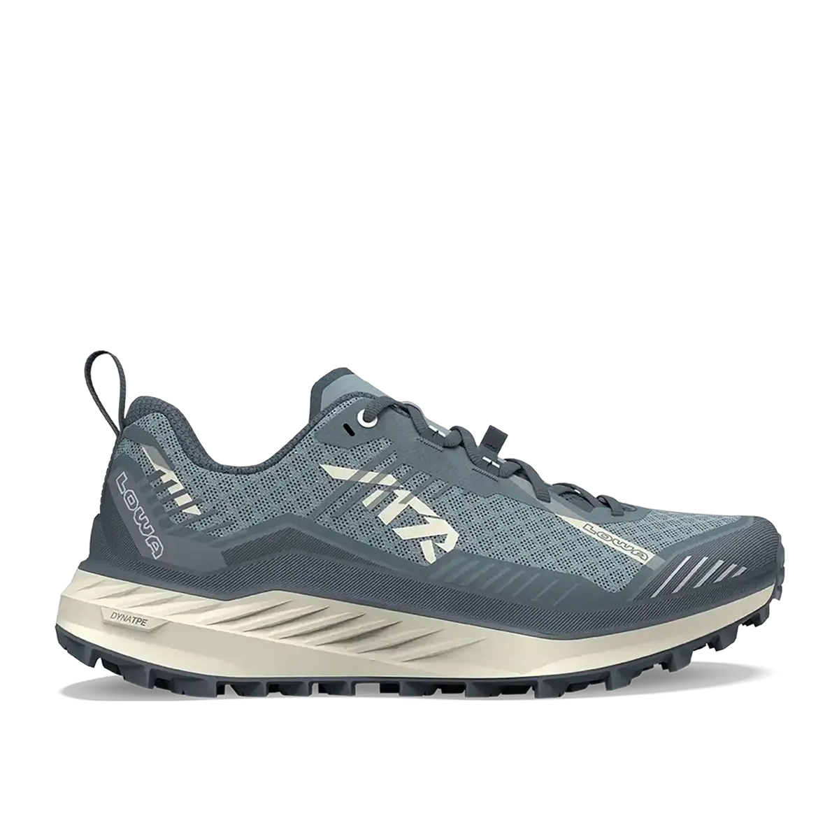 Women's LOWA SKYTERRA WS trail running shoe in SMOKE BLUE/SLATE BLUE for trail running. SKU 3218706663