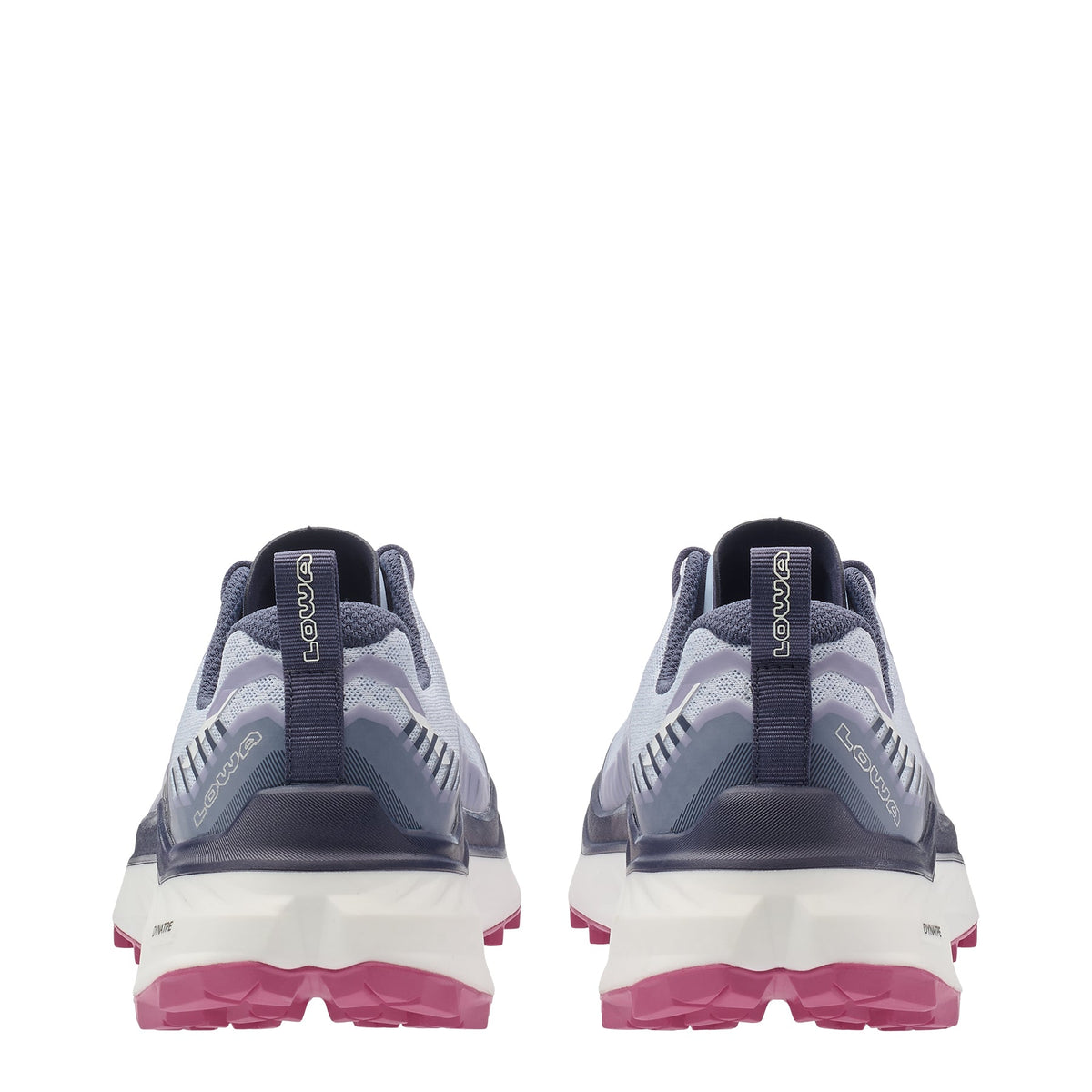 Women's LOWA SKYTERRA WS trail running shoe in LILAC/PLUM for trail running. SKU 3218707259