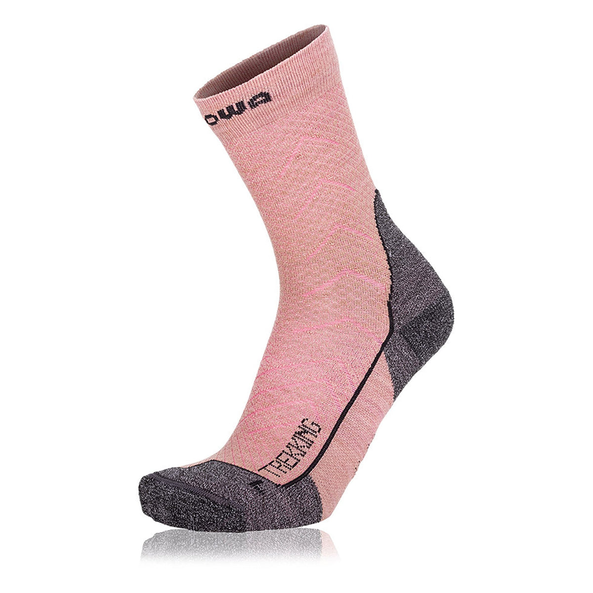 LOWA TREKKING SOCK in ROSE. SKU LS19190521