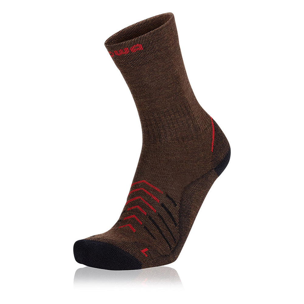 LOWA RENEGADE SOCK in MAHOGANY. SKU LS20780447