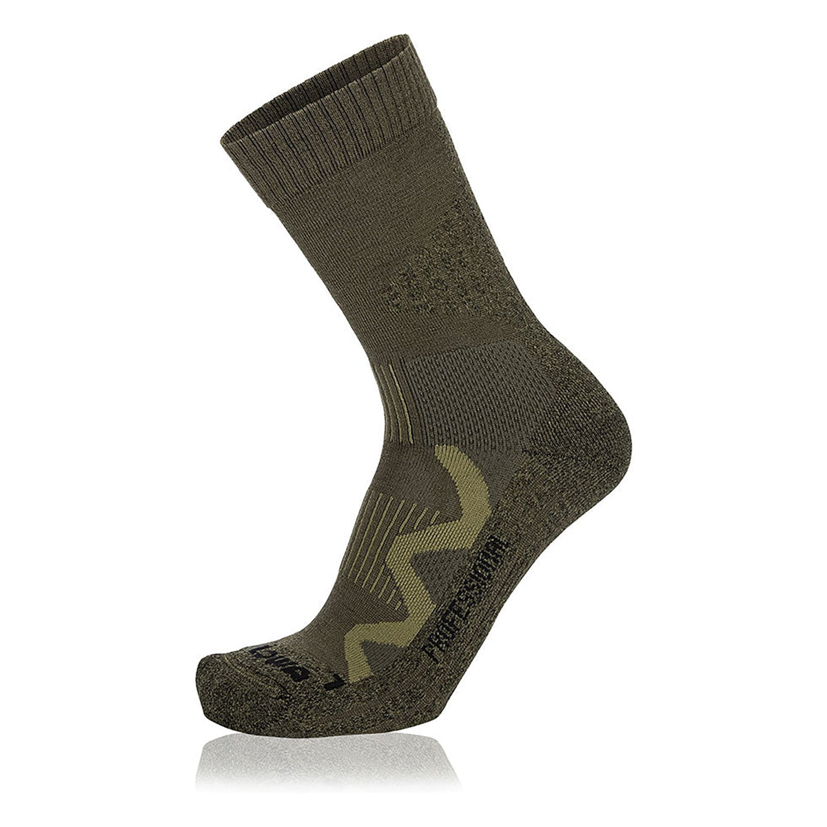 LOWA 4 SEASON PRO SOCK in RANGER GREEN. SKU LS42960750
