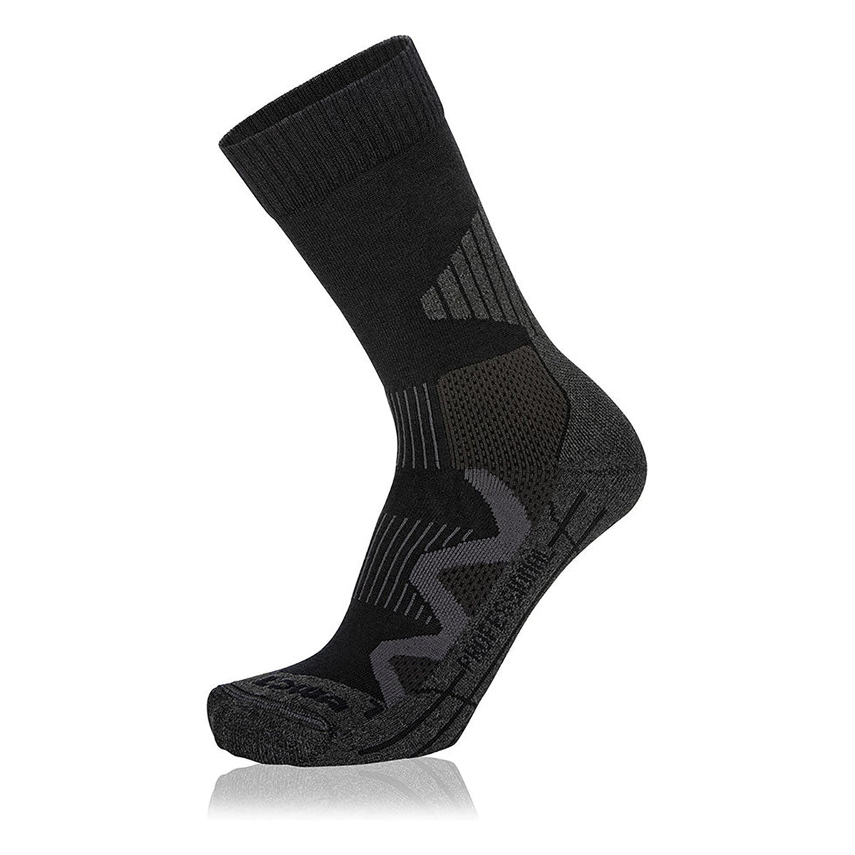 LOWA 4 SEASON PRO SOCK in BLACK. SKU LS42960999