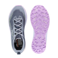 Women's LOWA AMPLUX 2 GTX WS trail running shoe in LILAC/PLUM with GORE-TEX waterproof protection for trail running. SKU 3216857259
