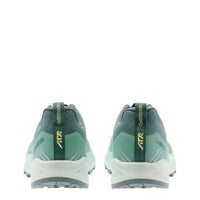 Women's LOWA AMPLUX 2 GTX WS trail running shoe in PETROL/MINT with GORE-TEX waterproof protection for trail running. SKU 3216857441