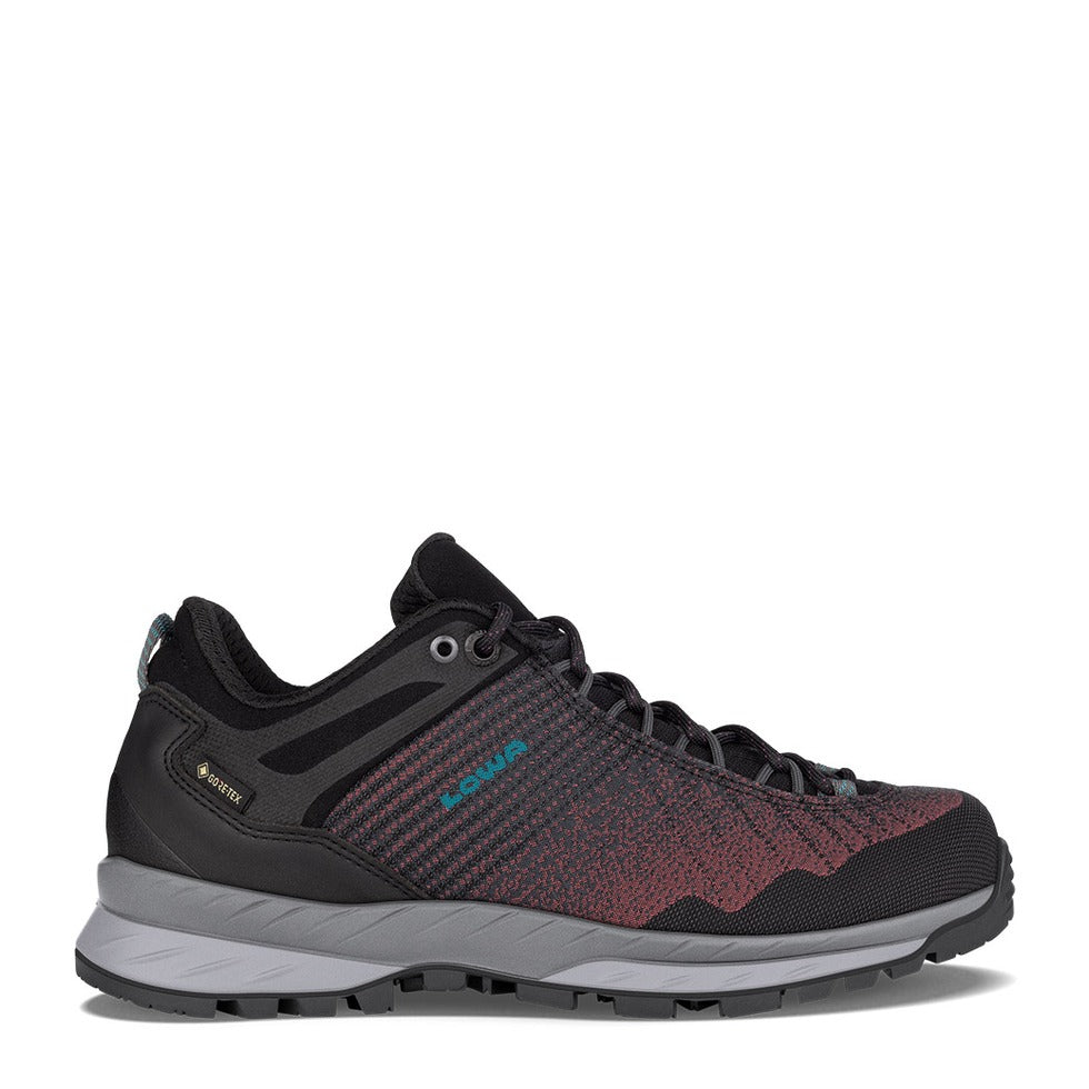 CAREZZA GTX LO WS - BLACK/BROWN ROSE