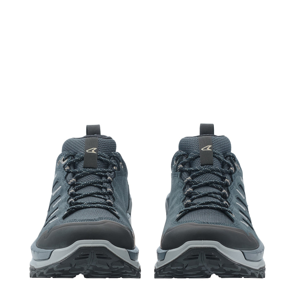 Men's LOWA INNOVO LO hiking shoe in NAVY/GREY for hiking. SKU 3115606930
