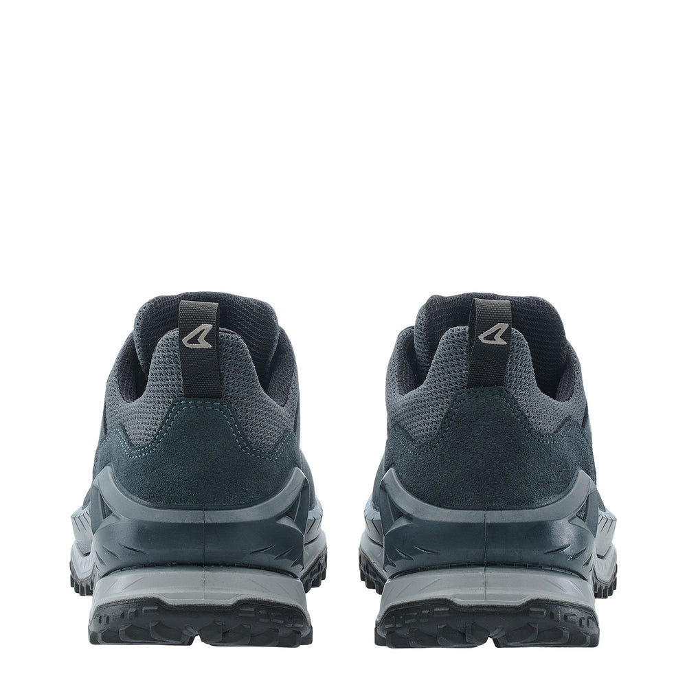 Men's LOWA INNOVO LO hiking shoe in NAVY/GREY for hiking. SKU 3115606930