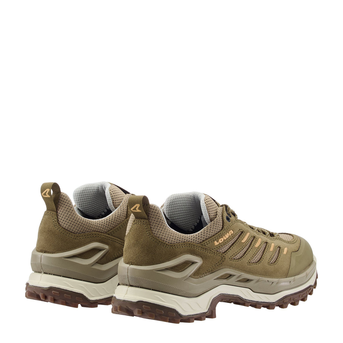 Women's LOWA INNOVO LO WS hiking shoe in DESERT/PEACH for hiking. SKU 3215604927