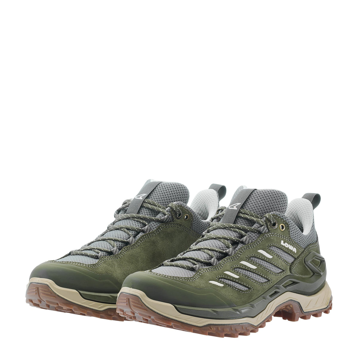 Women's LOWA INNOVO LO WS hiking shoe in OLIVE/SAGE for hiking. SKU 3215607835