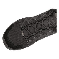 Women's LOWA INNOX PRO GTX LO TF WS hiking shoe in BLACK (NEW GTX) with GORE-TEX waterproof protection for hiking and tactical and duty use. SKU 3218320999, 3208320999