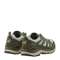 Women's LOWA INNOX EVO II GTX WS hiking boot in OLIVE/SAGE with GORE-TEX waterproof protection for hiking. SKU 3214177835